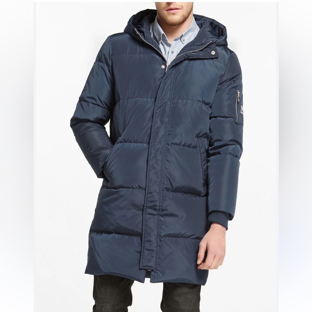 Orolay Winter Down Puffer Jacket Coat Navy M